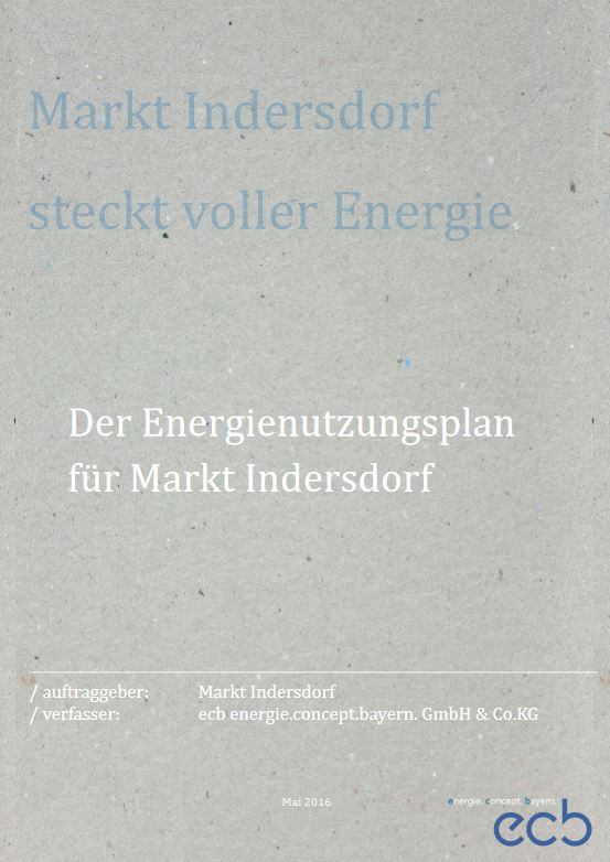 Der Energienutzungsplan für Markt Indersdorf