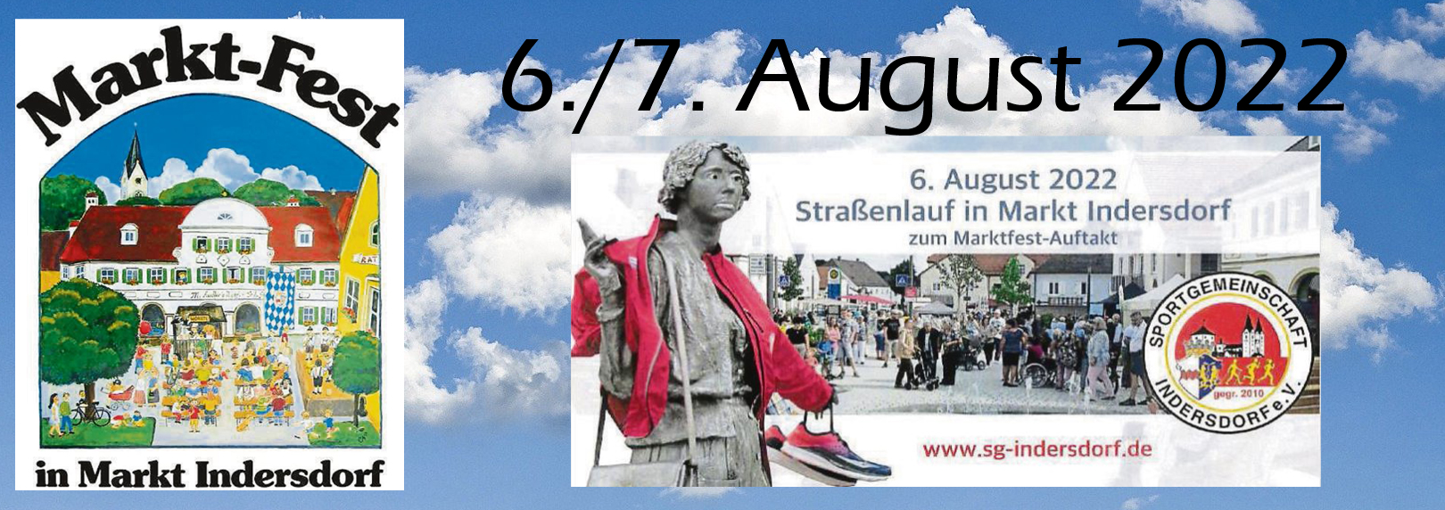 Marktfest mit Straßenlauf am 6./7. August 2022